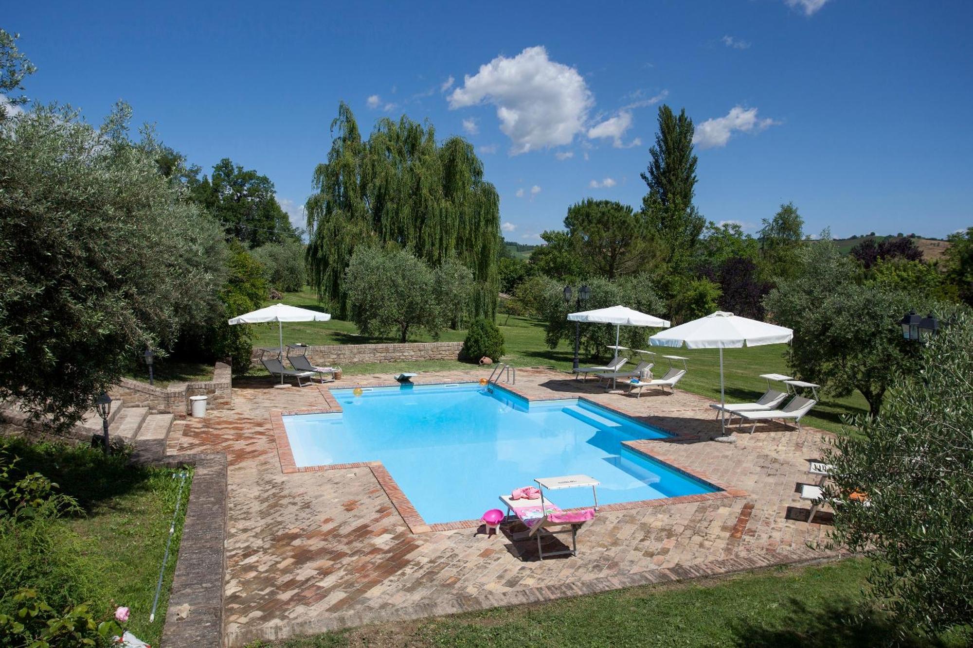 Agriturismo Tre Querce Penna San Giovanni Exteriér fotografie