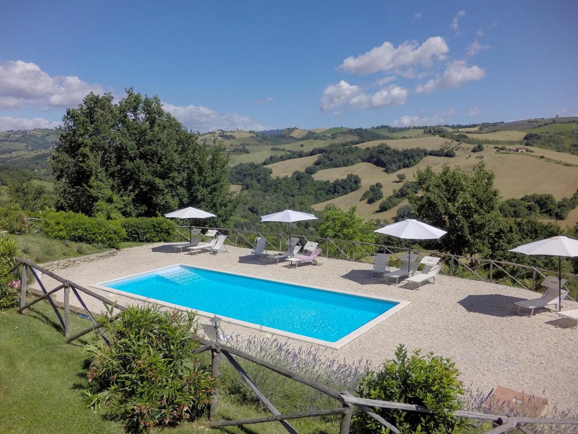 Agriturismo Tre Querce Penna San Giovanni Exteriér fotografie